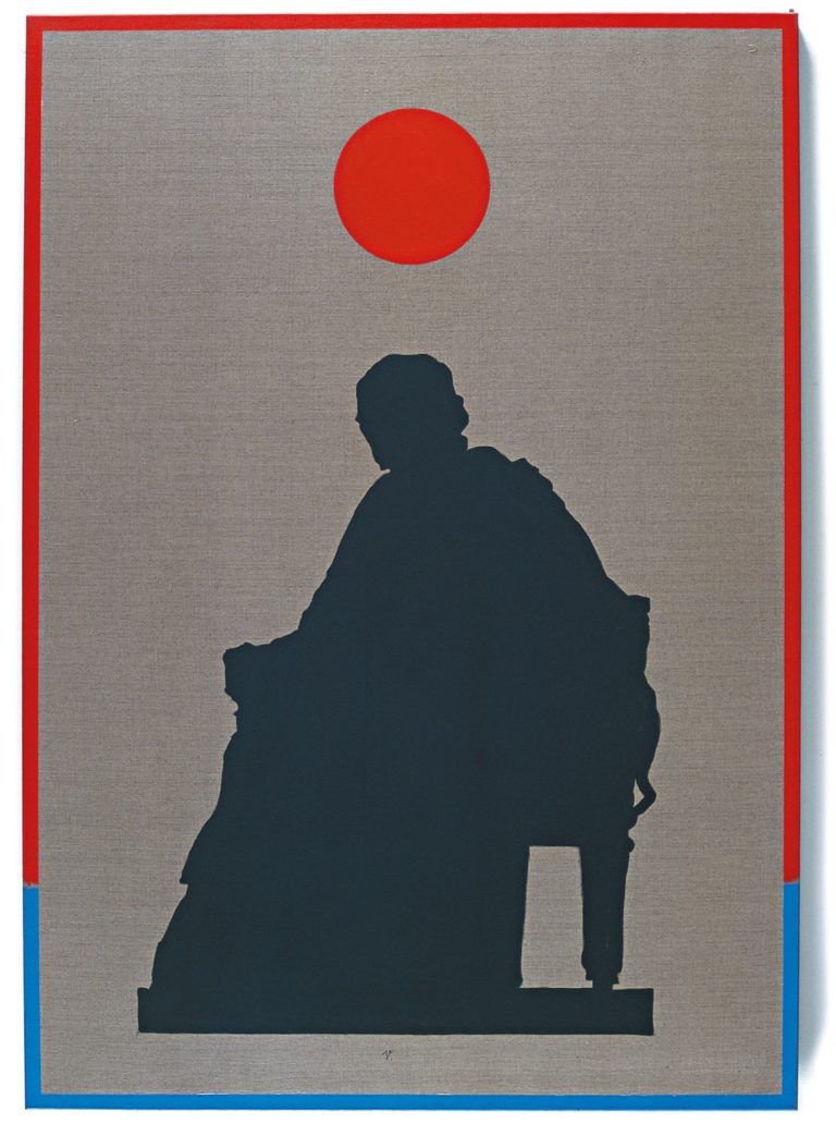 ,em>Voltaire, 1999, acrylic on canvas, 170 × 120 cm