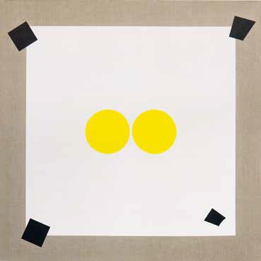 Bez tytułu, 2008, akryl, płótno, 100 × 100 cm