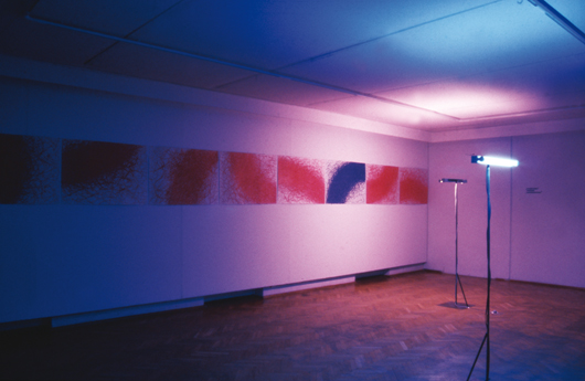 Czerwony–niebieski, , Galeria Arsenał, Białystok, 1994