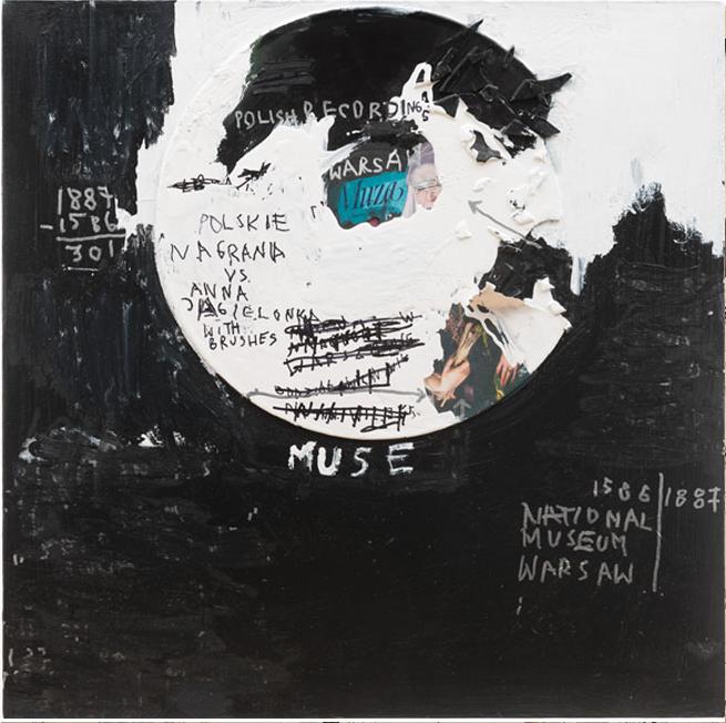 Muse, technika mieszana, 50 x 50 cm, 2013
