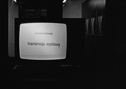 Transmisja wystawy, Galeria Foto-Medium-Art, Wrocław, 1980